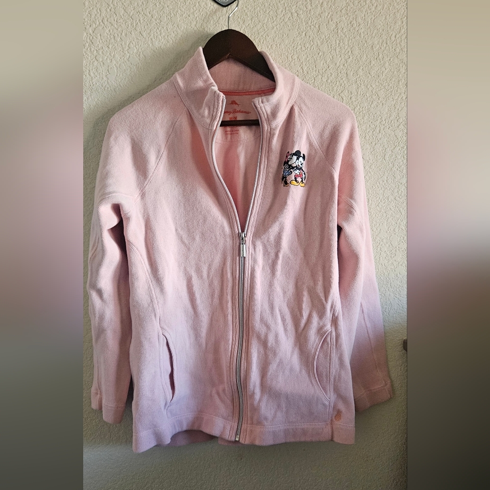 Disney Tommy Bahama Pink Quarter Zip